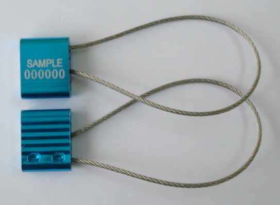 Verzegelen van de Verbindingen/van de Kabel van de Veiligheid van de Aanhangwagen van de trekkracht het Strakke Gouden met het Materiaal van het Zink voor de Dozen van de Meter